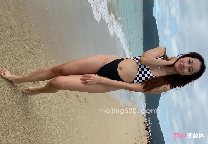 1V6.79G美女视频：高叉比、基尼、长腿、高跟、翘臀